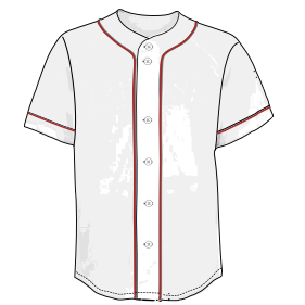 Fashion sewing patterns for MEN Shirts Baseball shirt 7842